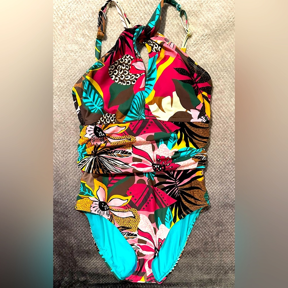 NWT swimsuit by BLEU ROD BEATTIE; size 10